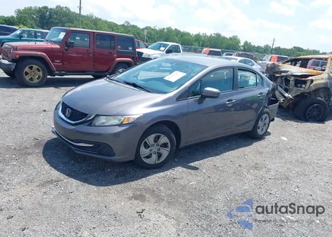 2014 Honda Civic Lx z USA, uszkodzony, nr VIN 19XFB2F50EE256608
